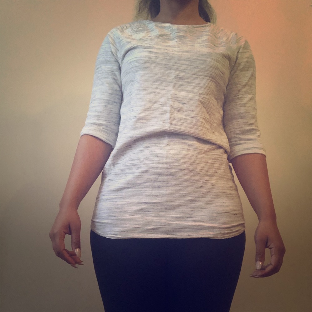 White sweater shirt